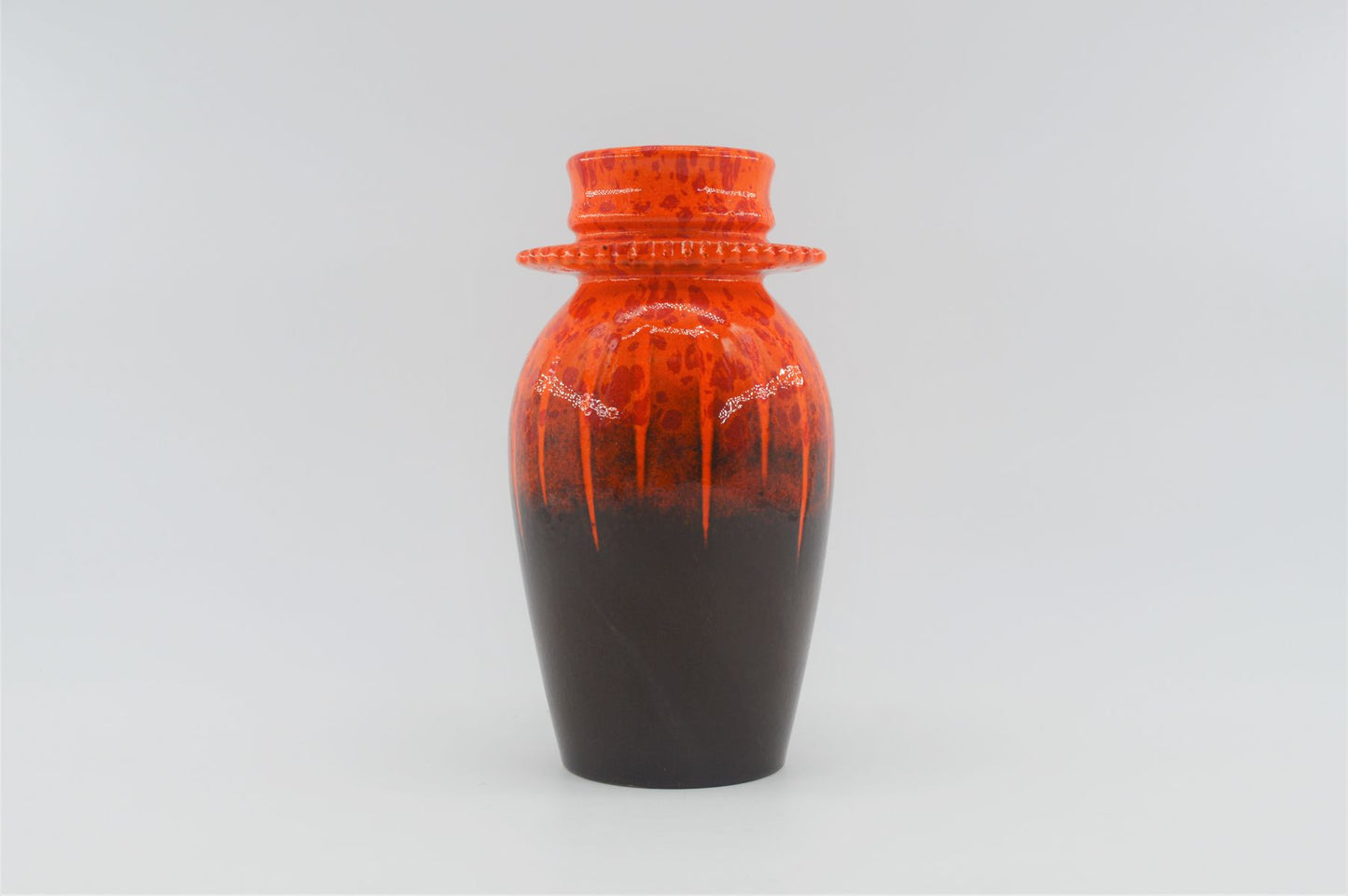 WGP Dümler & Breiden Vase 82/21 1970er Jahre Fat Lava / Popart