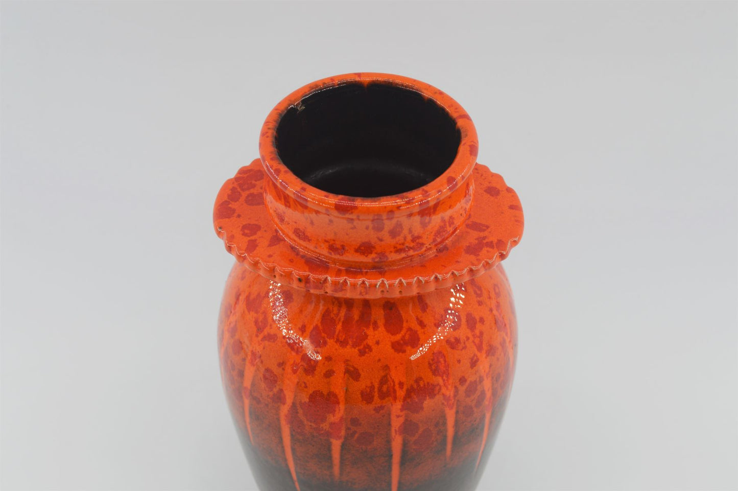 WGP Dümler &amp; Breiden Vase 82/21 1970'erne Fat Lava / Pop Art