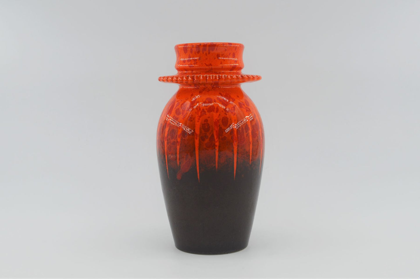 WGP Dümler &amp; Breiden Vase 82/21 1970'erne Fat Lava / Pop Art