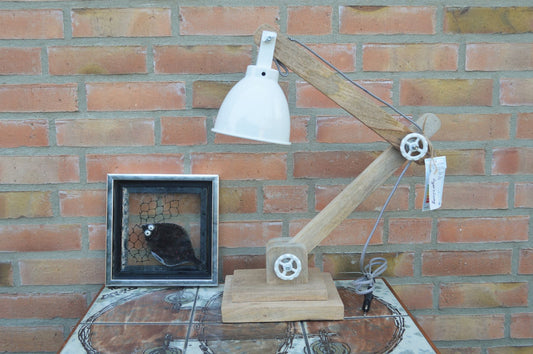 Light & Living Elmer Industriedesign Tischlampe Vintage Landhaus Design