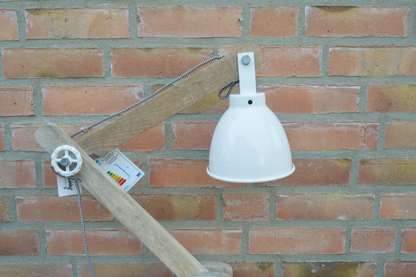 Light & Living Elmer Industriedesign Tischlampe Vintage Landhaus Design