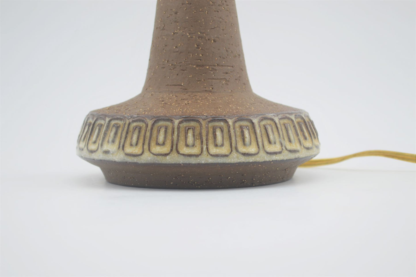 Michael Andersen Bornholm Ceramic Lamp 6254 Helge Bjufstrøm 1960's Danish Design