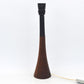 Dänische Mid-Century Teakholz Tischlampe 1960s Danish Design Leuchte