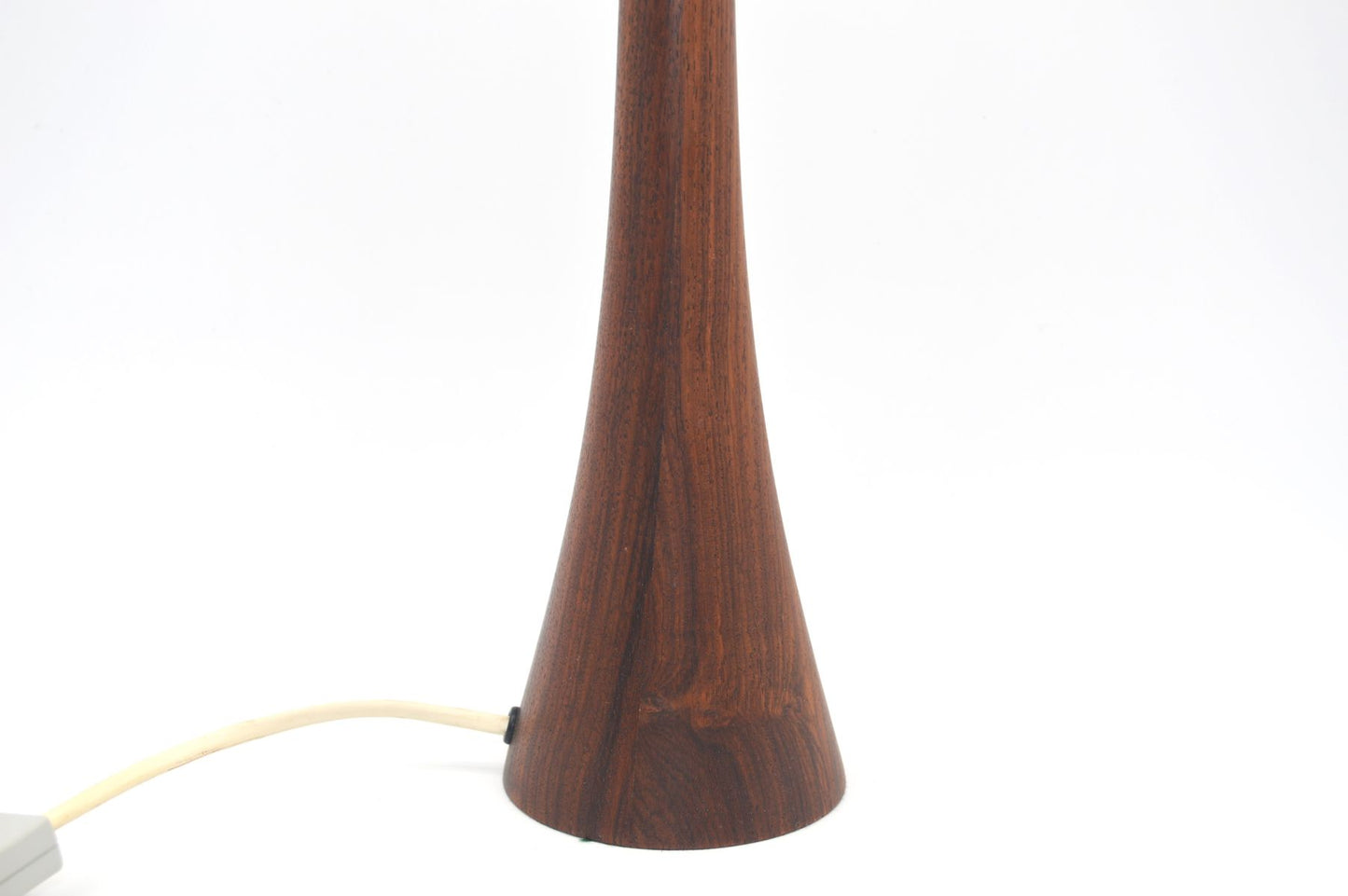 Dänische Teakholz Tischlampe 1960s Mid-Century Danish Design Leuchte