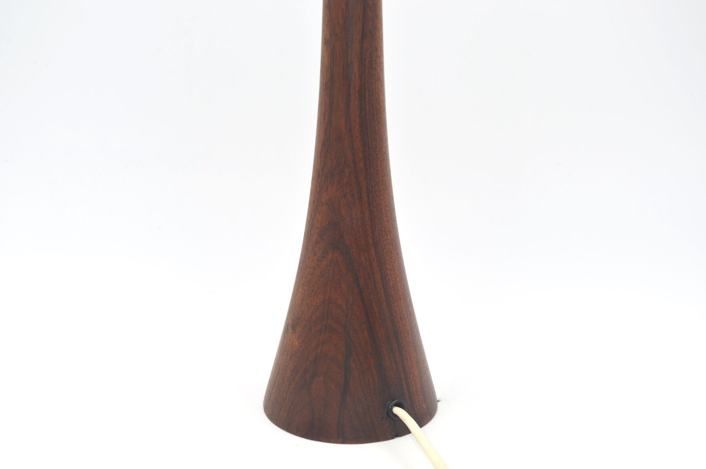 Dänische Teakholz Tischlampe 1960s Mid-Century Danish Design Leuchte