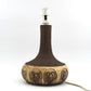 Unique Demstrup ceramic lamp Ib Oluf Hansen 1970s brutalist Danish design