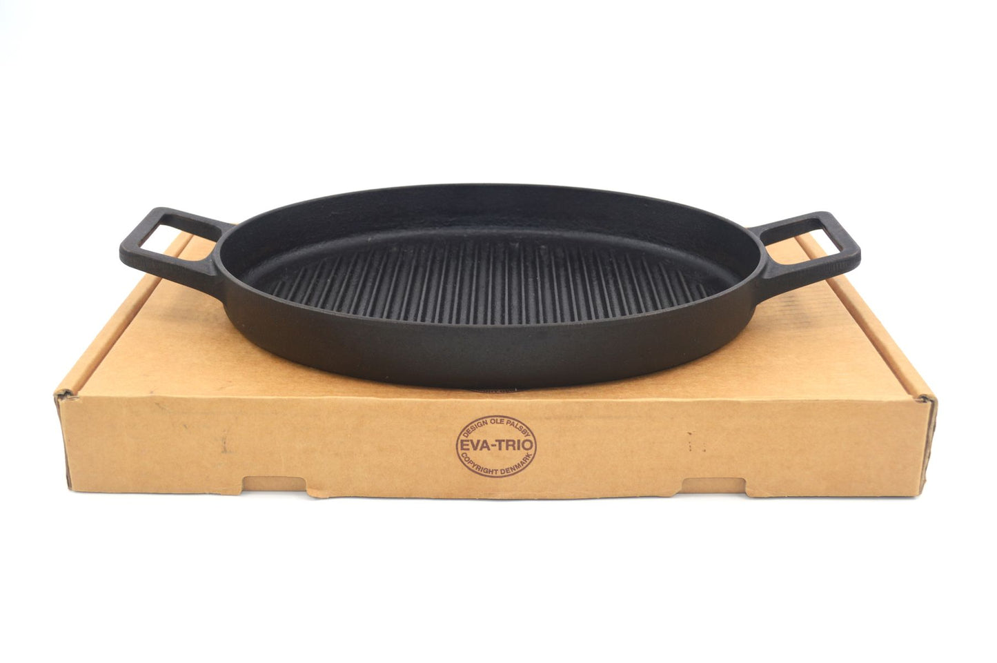 Ole Palsby Eva Trio Cast Iron Grill Pan Vintage Danish Design