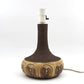 Unique Demstrup ceramic lamp Ib Oluf Hansen 1970s brutalist Danish design