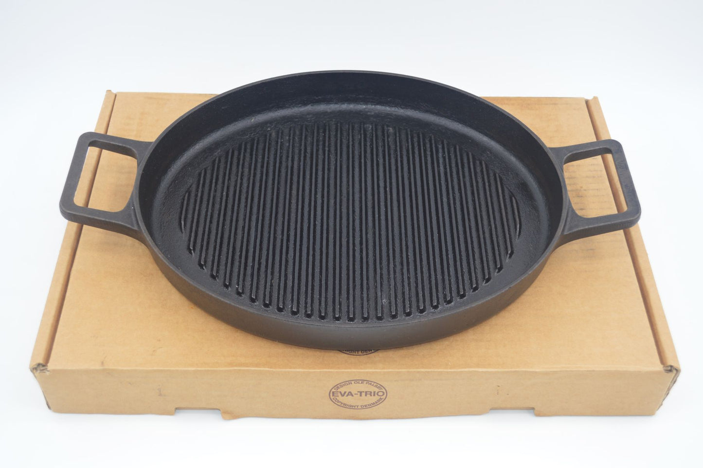 Ole Palsby Eva Trio Støbejern Grill Pan Vintage Dansk Design