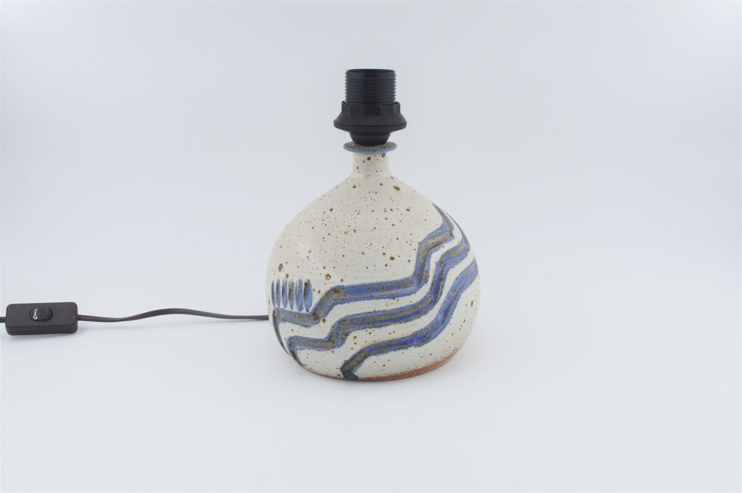 Henning Rasmussen Ting Keramik Følle Tischlampe 1970s Mid-Century Desing Denmark