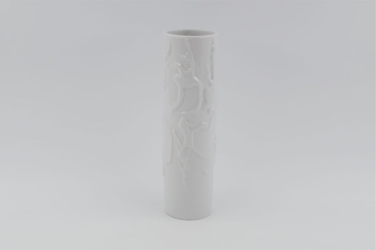 Mid-Century Hollohaza Modernist Relief Vase R. Baku Hatay 1970er Jahre Design