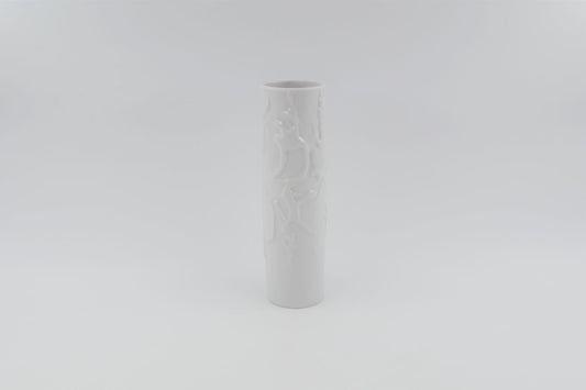 Hollohaza Modernist Relief Vase R. Baku Hatay 1970s design