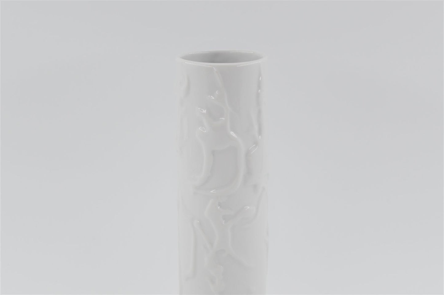 Hollohaza Modernist Relief Vase R. Baku Hatay 1970s design