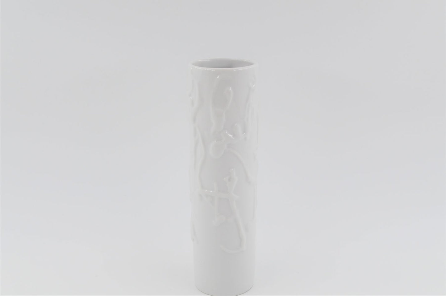 Hollohaza Modernist Relief Vase R. Baku Hatay 1970s design