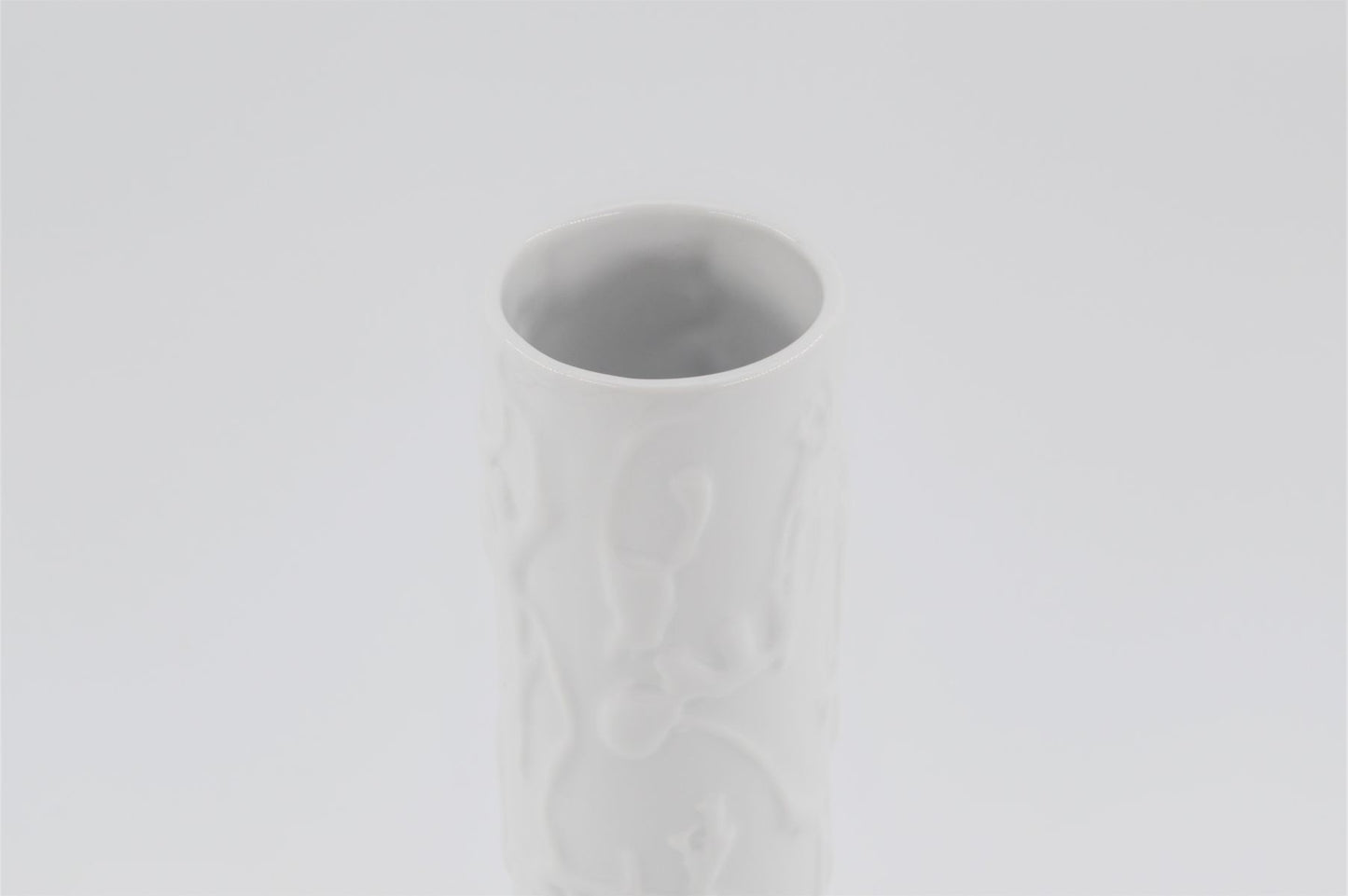 Hollohaza Modernist Relief Vase R. Baku Hatay 1970s design