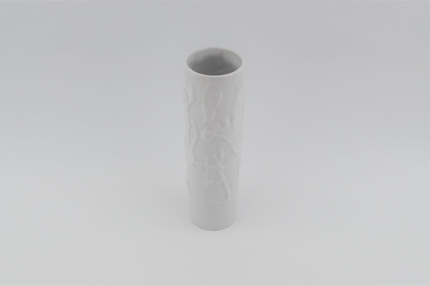 Hollohaza Modernist Relief Vase R. Baku Hatay 1970s design