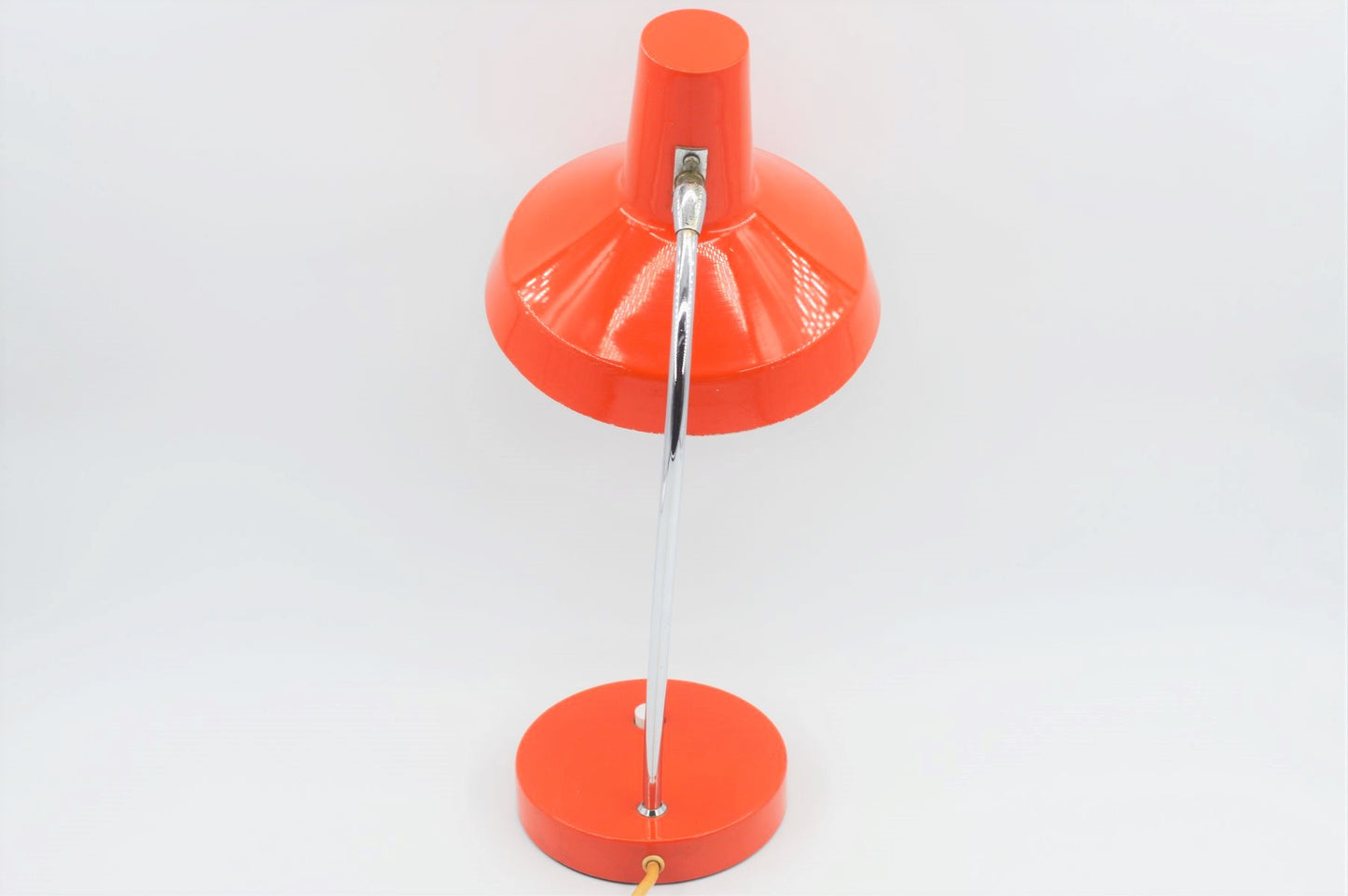 Hustadt Leuchten Tischlampe V 3191/1 1960s Hexenhutlampe Pop-Art Design