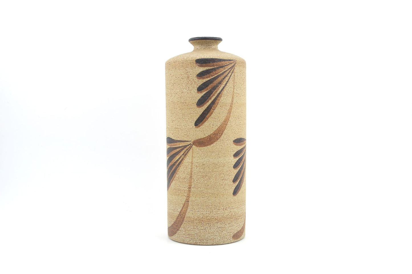 Mid-Century Sgrafo Modern Studio Ceramic Vase 70's Design