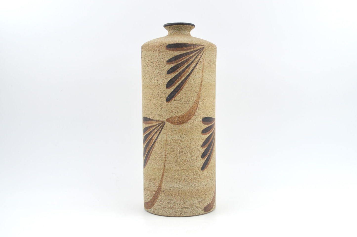 Mid-Century Sgrafo Modern Studiokeramik Vase 1970s WGP Design