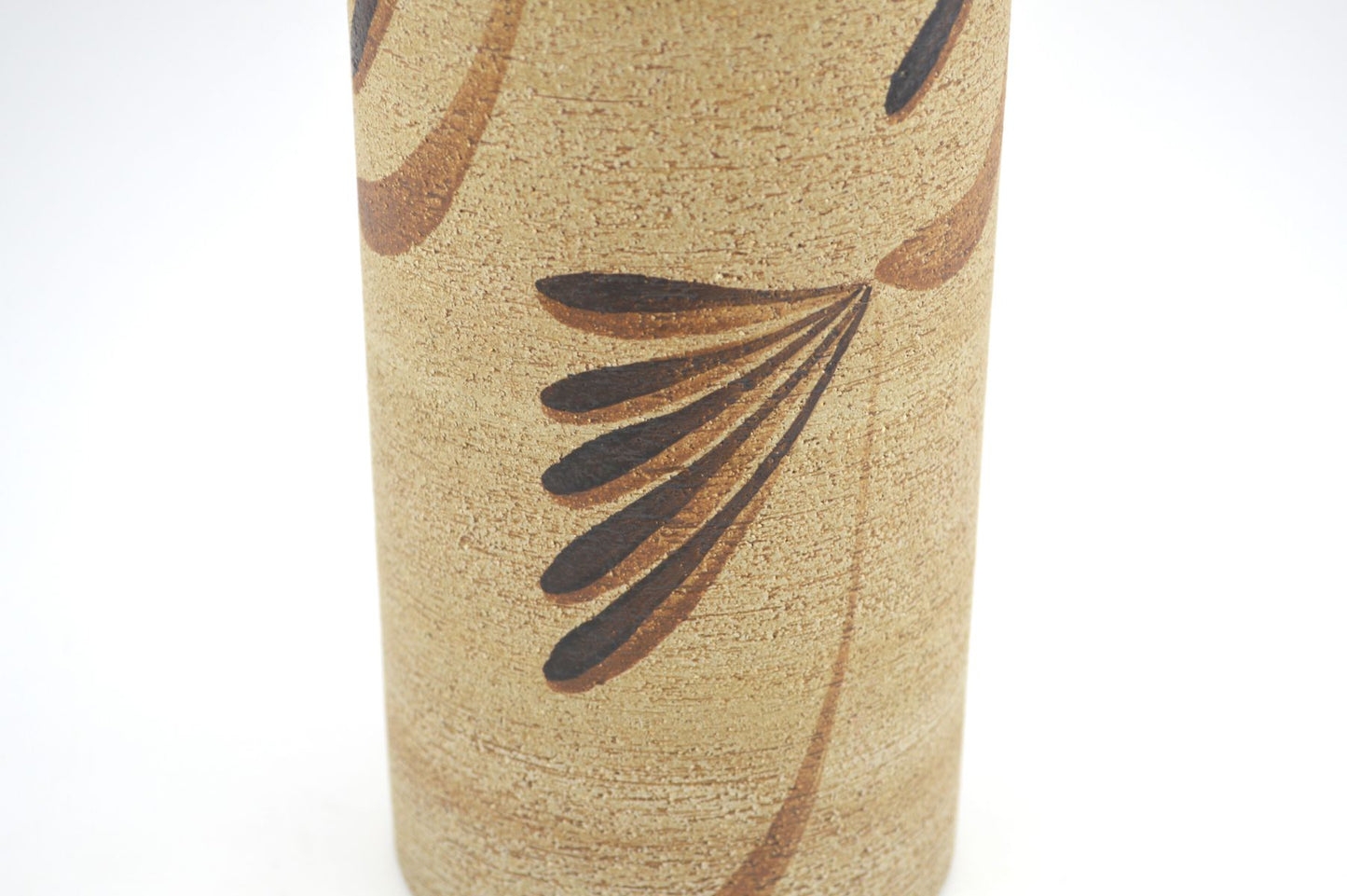 Mid-Century Sgrafo Modern Studiokeramik Vase 1970s WGP Design