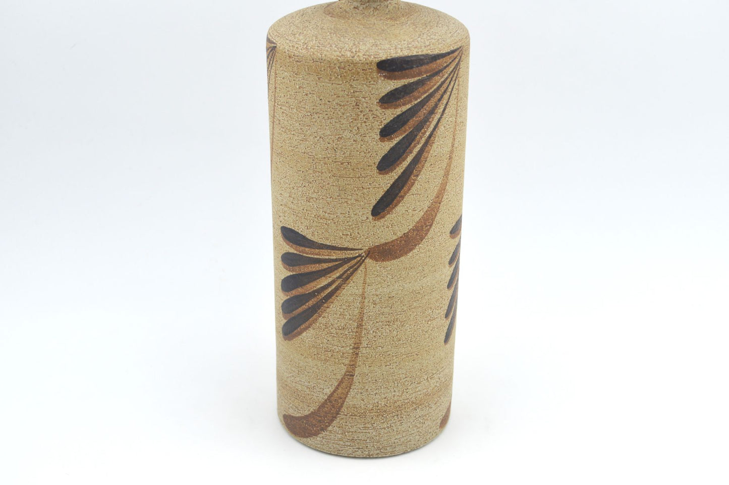 Mid-Century Sgrafo Modern Studio Ceramic Vase 70's Design