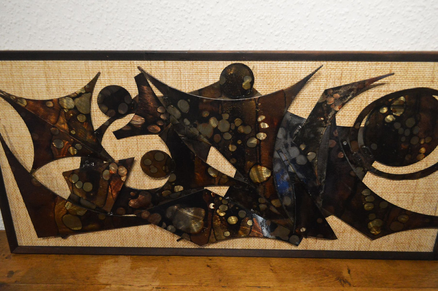 Large Henrik Horst Brutalist Wall Sculpture 1960s Brutalist Danish Design