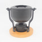 Original Digsmed Denmark Gusseisen Fondue Nr. 711 1970s Vintage Design