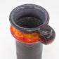 WGP Fat-Lava Jasba Keramik Vase 1221 19 1960s Mid-Century Design