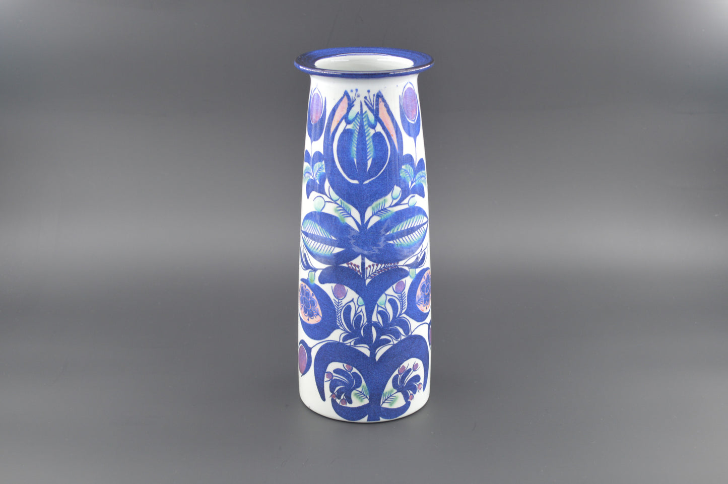 Royal Copenhagen Berte Jessen Fajance Vase 207/2967 1960'ernes dansk design