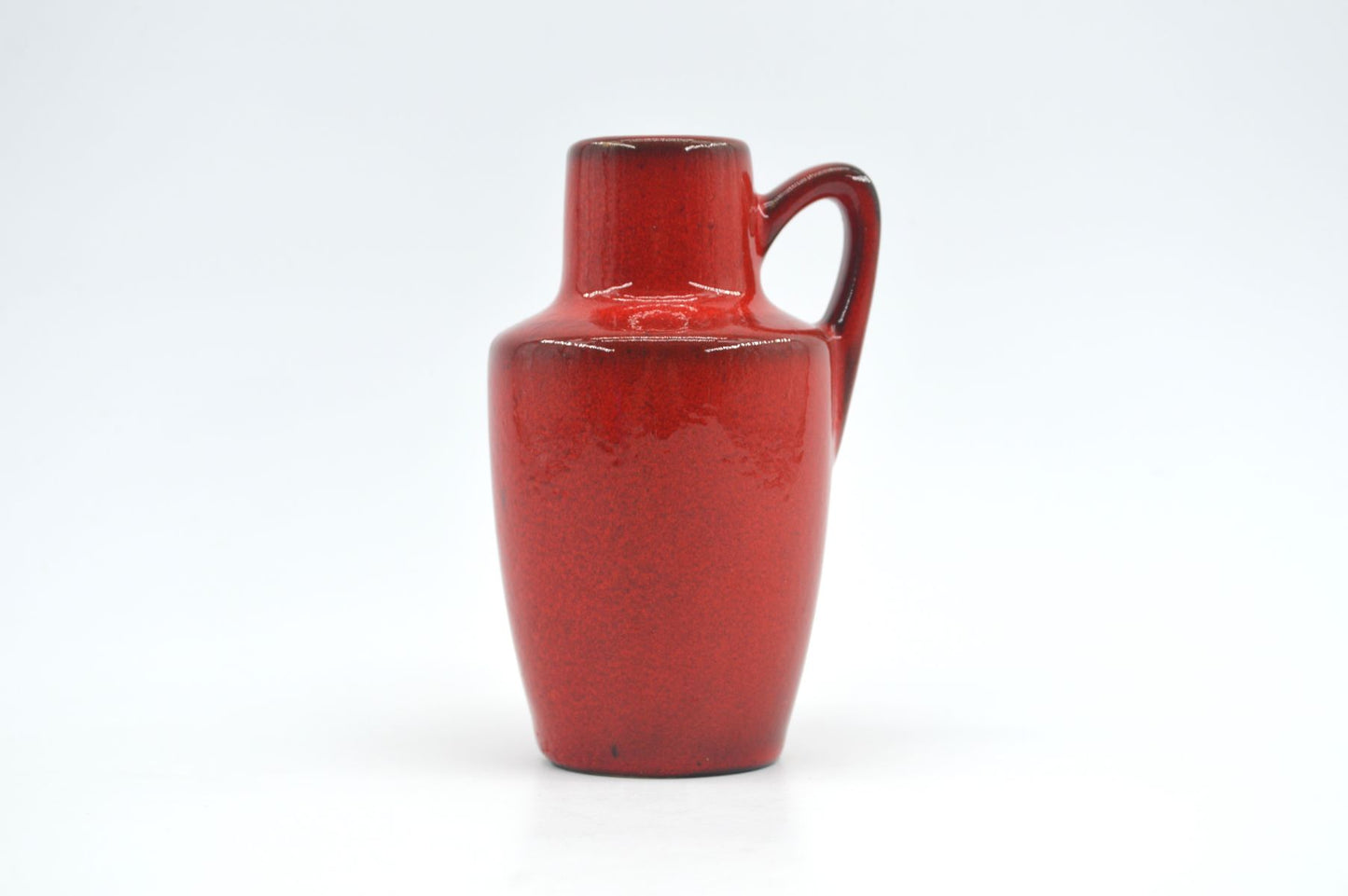 WGP Fat-Lava Scheurich Keramik Vase 405-13,5 Heinz Siery 1970s Design