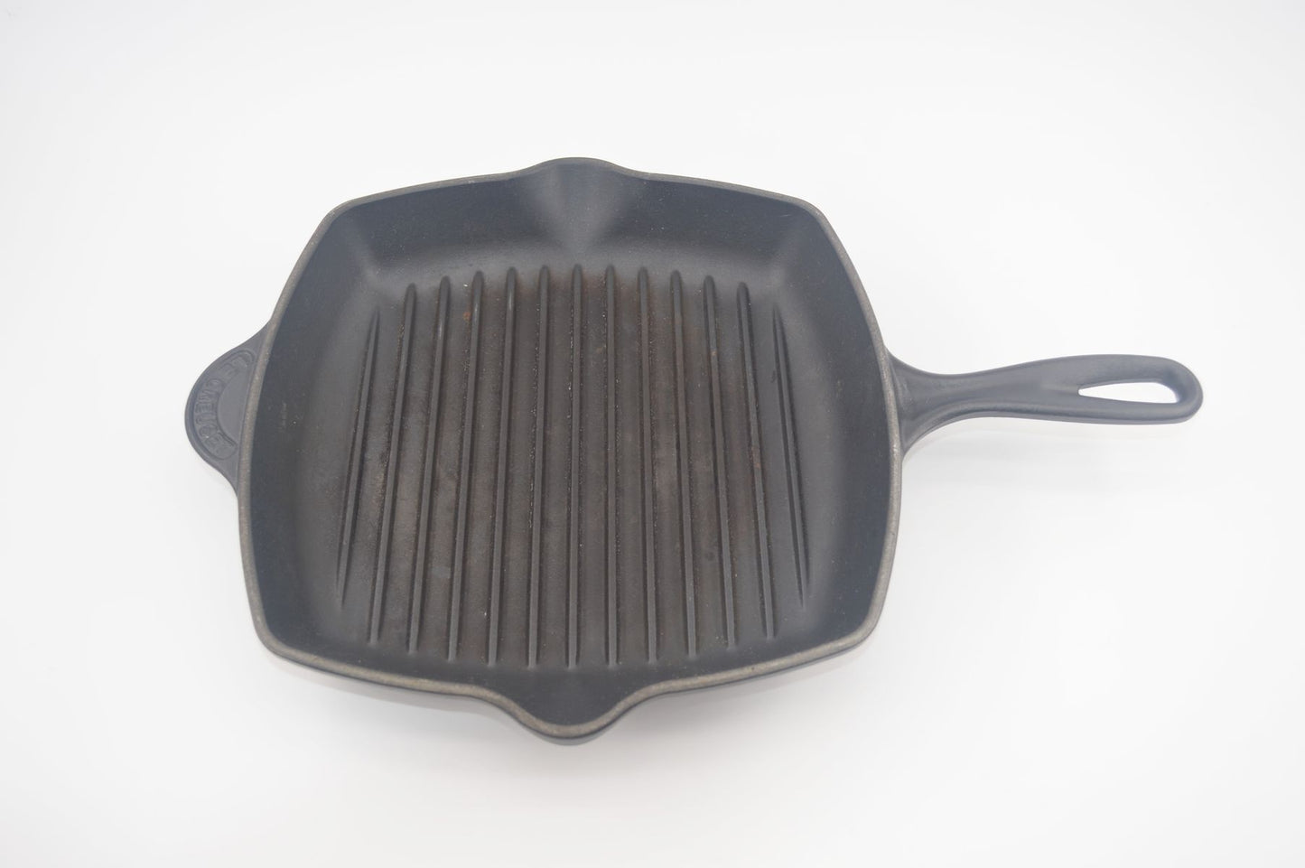 Original Le Creuset Gusseisen Grillpfanne quadratisch 26 x 26cm