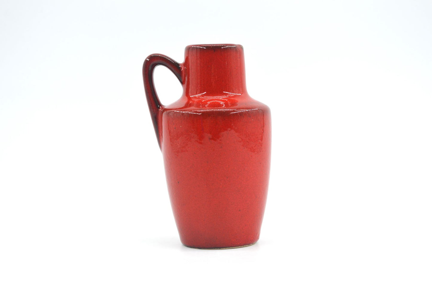 WGP Fat-Lava Scheurich Keramik Vase 405-13,5 Heinz Siery 1970s Design