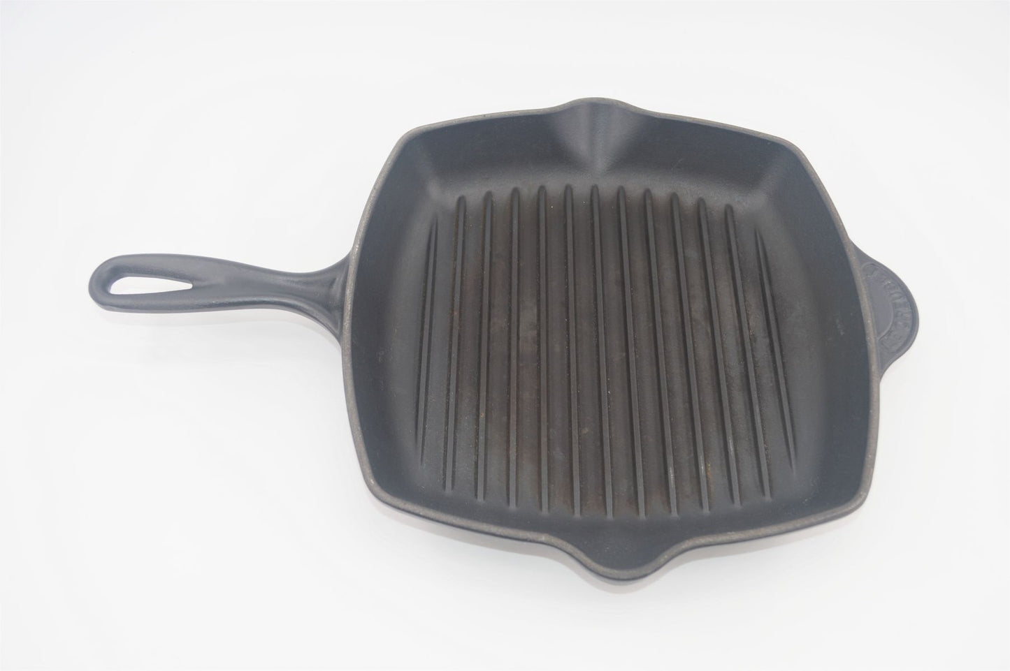 Original Le Creuset Gusseisen Grillpfanne quadratisch 26 x 26cm