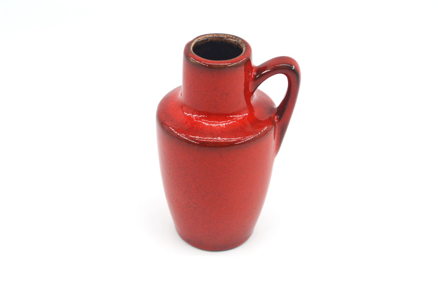 WGP Fat-Lava Scheurich Keramik Vase 405-13,5 Heinz Siery 1970s Design