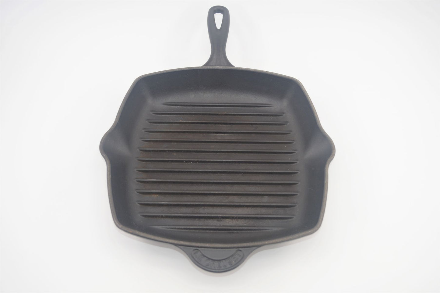 Original Le Creuset Gusseisen Grillpfanne quadratisch 26 x 26cm