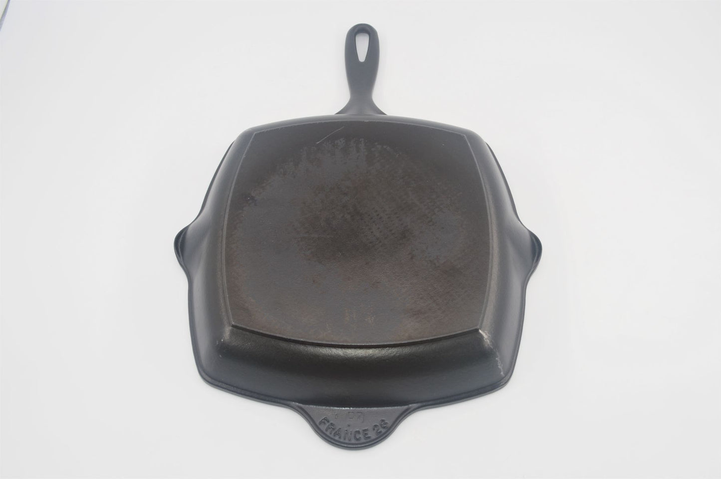 Original Le Creuset Gusseisen Grillpfanne quadratisch 26 x 26cm