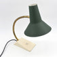 Mid-Century Witch Hat Lamp Shrink Paint 1960'erne Bauhaus Design