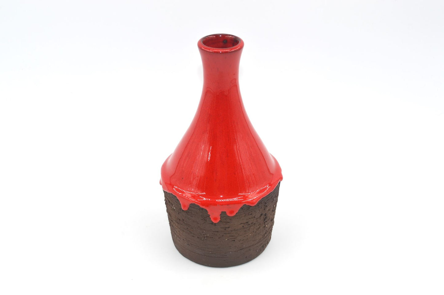 Ingrid Folmer-Larsen Kingo Keramik Denmark Fat-Lava Vase 1970s Pop-Art Design