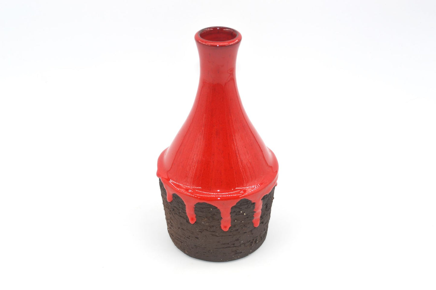 Ingrid Folmer-Larsen Kingo Keramik Denmark Fat-Lava Vase 1970s Pop-Art Design