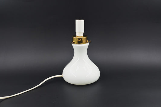 Mid-Century Odreco Opaline Glass Lamp 1970s Danish Modern Design Denmark