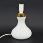 Mid-Century Odreco Opaline Glass Lamp 1970s Danish Modern Design Denmark