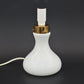 Mid-Century Odreco Opaline Glass Lamp 1970s Danish Modern Design Denmark