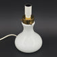 Mid-Century Odreco Opaline Glass Lamp 1970s Danish Modern Design Denmark