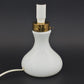 Mid-Century Odreco Opaline Glass Lamp 1970s Danish Modern Design Denmark