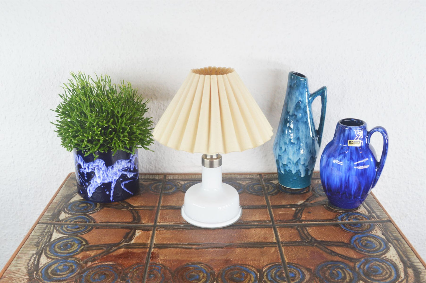 Mid-Century Holmegaard Camilla Opalglas Lampe 1980s Sidse Werner Danish Design