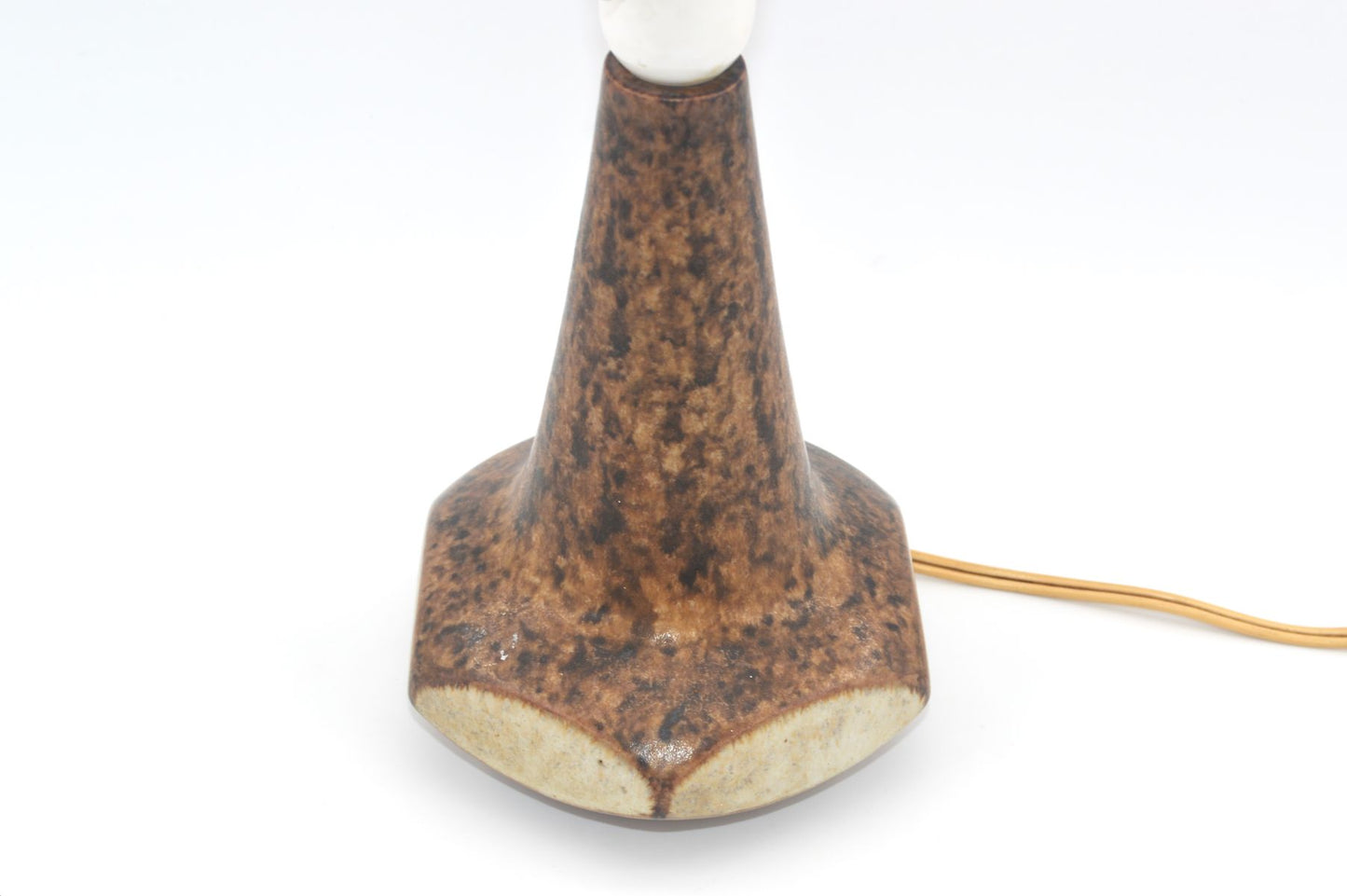 Michael Andersen Bornholm ceramic lamp 1960s Danish design