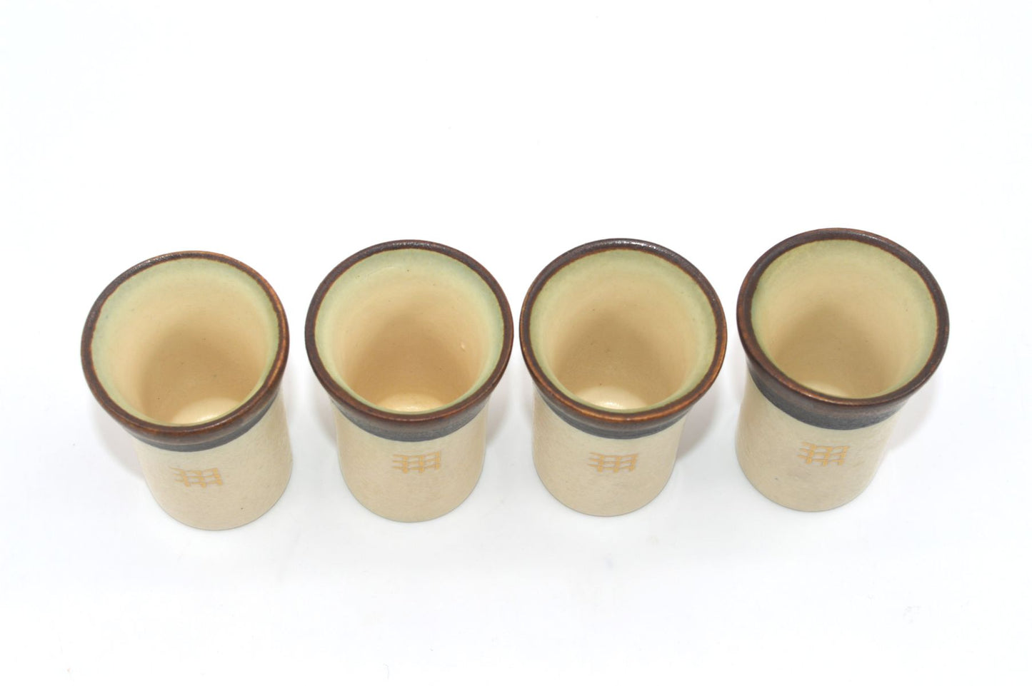 Mid-Century Okela Stoneware Denmark Liqueur Set 1960s Danish Design