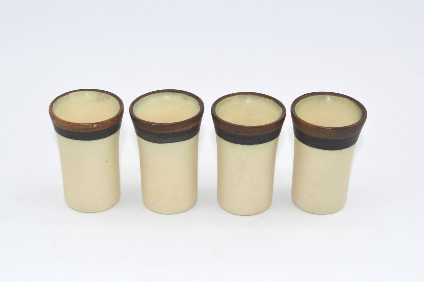 Mid-Century Okela Stoneware Denmark Liqueur Set 1960s Danish Design