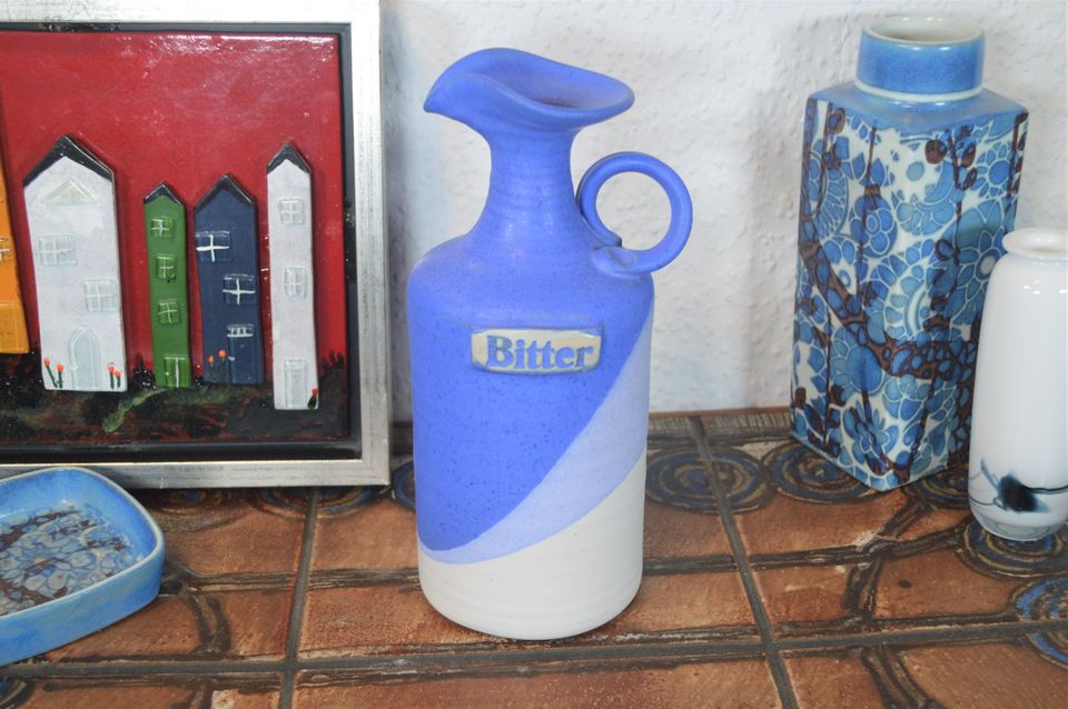 Karsten Nielsen Frederikshavn Ceramic Liqueur Bottle Danish Design