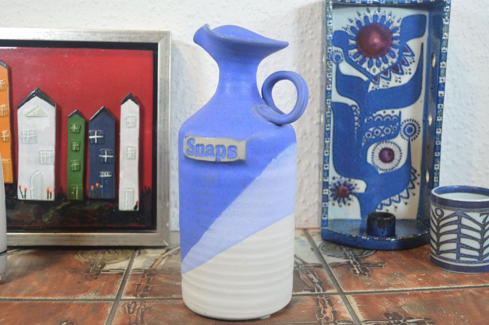 Karsten Nielsen Frederikshavn Ceramic Liquor Bottle Danish Design